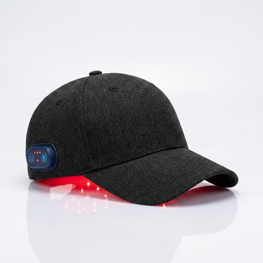 Red Light Therapy Cap — 660nm & 850nm Infrared Scalp & Hair Wellness Device